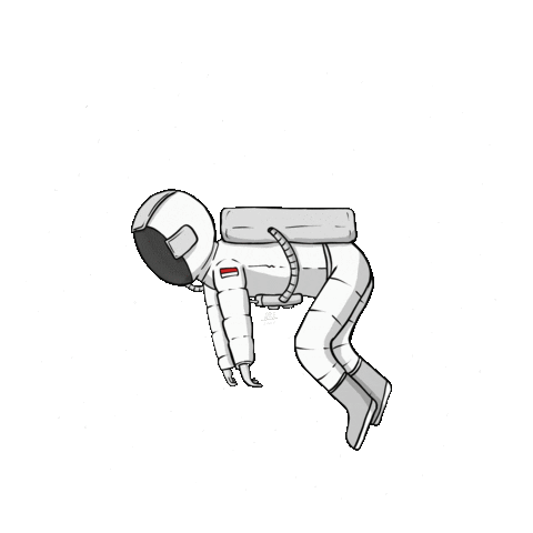 Layerterakhir astronauts layerterakhir komiklayerterakhir areart Sticker