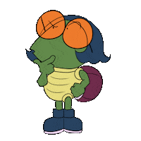 ISSAlatortuga hmm pensando issa thinkin Sticker