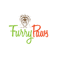 Furrypaws petshop dog grooming furry paws furrypaws Sticker