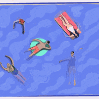 Black Lives Matter Pool GIF by INTO ACTION