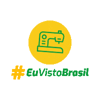 Made In Brazil Feito No Brasil Sticker by Eu Visto Brasil