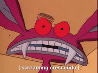 nicksplat aaahh real monster GIF