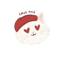 Cat Sticker by Ann of Facedit