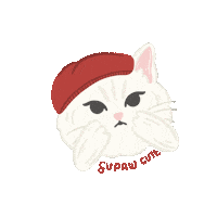 Cat Sticker by Ann of Facedit