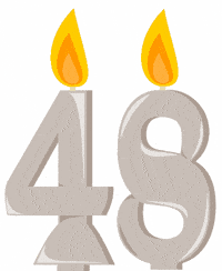 Birthday Flickering GIF