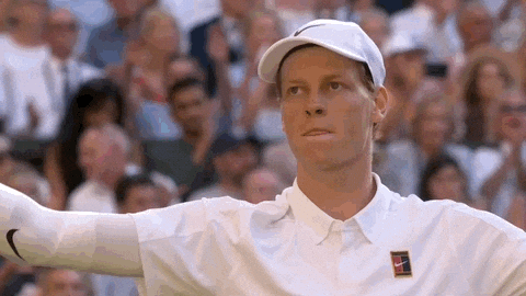 Jannik Sinner GIF by Wimbledon