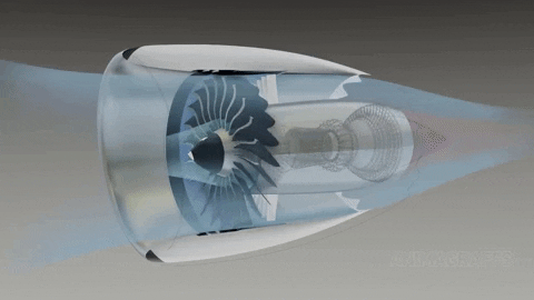 albornoz giphygifmaker turbofan reaction engine GIF