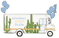 Birthday Winston Sticker by Modern Mayberry
