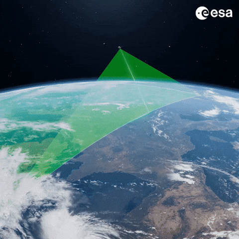 Sentinel-5 Animation GIF by European Space Agency - ESA