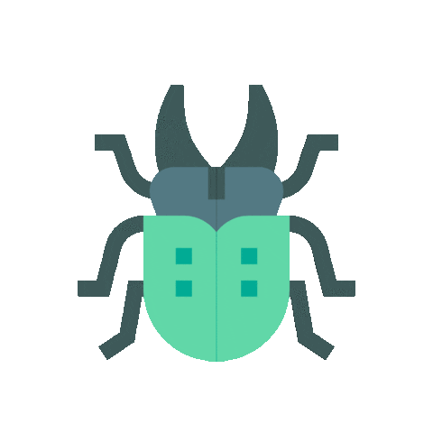 Verde Beetle Sticker by entomologando