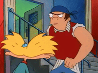 hey arnold nicksplat GIF