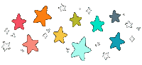 Rainbow Stars Sticker