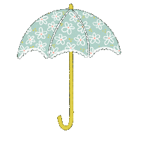 Rain Raining Sticker