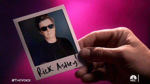 Rick Astley Nbc GIF by The Voice