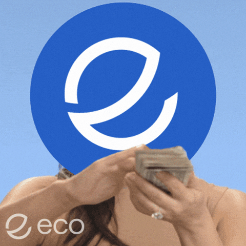 To The Moon Crypto GIF by Eco