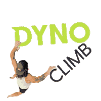Climbing Climb On Sticker by DynoClimbDeland