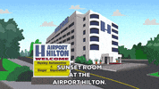 hotel airplane GIF by South Park 