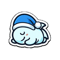 humbleshark night sleep sleepy good night Sticker