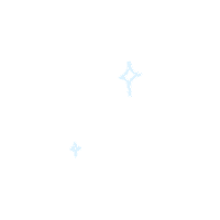 Baby Blue Star Sticker