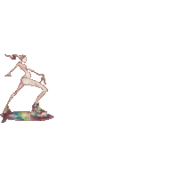 David Choe Wave Sticker