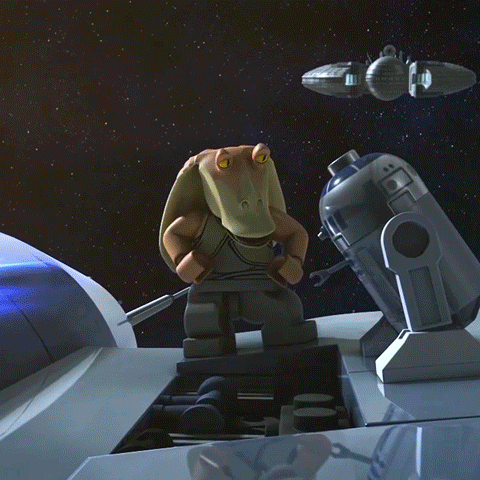 Star Wars Disney GIF by LEGO