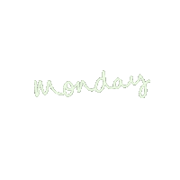 Monday Pastel Sticker