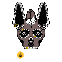 day of the dead app Sticker by Easy