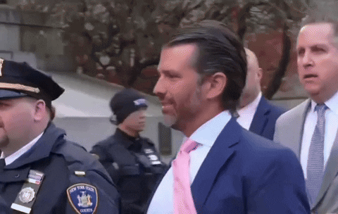 Donald Trump Jr Thumbs Up GIF by GIPHY News