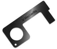 KMaskarilla covid corona virus covid 19 Sticker