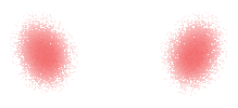 Blush Sticker by Rollover Reaction