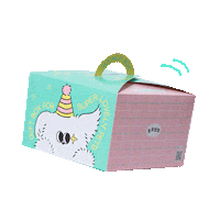 Noonchstore gift snack present drop Sticker