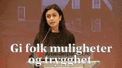 hadia tajik ap GIF by Arbeiderpartiet