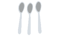 SweetbriarSisters spoon chronic illness spoonie mecfs Sticker