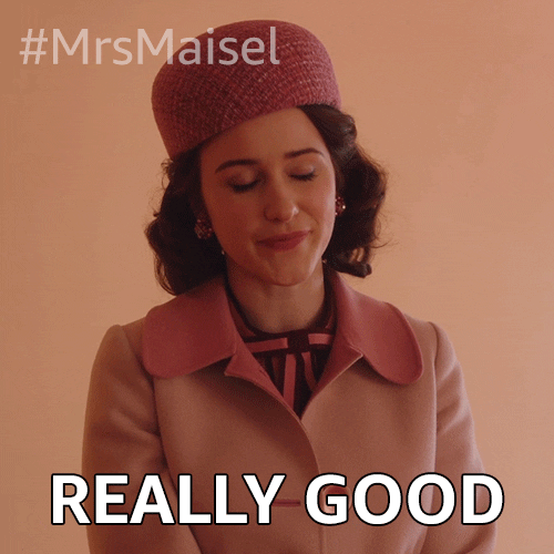 Rachel Brosnahan Prime Video GIF by The Marvelous Mrs. Maisel