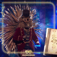 Hands Up Hedgehog GIF by The Masked Singer UK