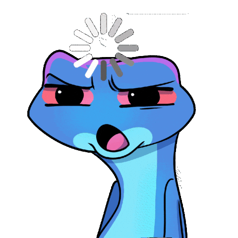 Missing No Brain Sticker by Snek