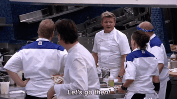 gordon ramsey cooking GIF by Hell's Kitchen