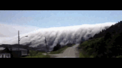 cloud mountain GIF