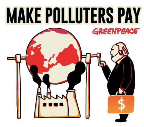 Climate Change World Sticker by Greenpeace