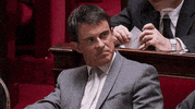 manuel valls ennui GIF by franceinfo