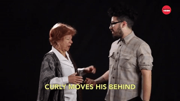 Curly Moves His Behind