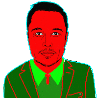 Elon Musk Sticker