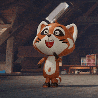 Happy Red Panda GIF by TheTinies