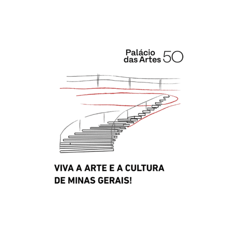 Palacio50 Sticker by Fundação Clóvis Salgado - Palácio das Artes