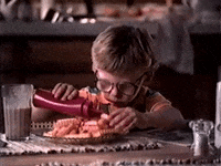 french fries ketchup GIF