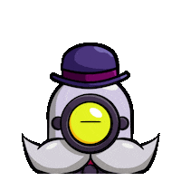 brawlstars surprised hat supercell brawl stars Sticker