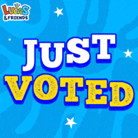 Voting Election Day GIF by Lucas and Friends by RV AppStudios