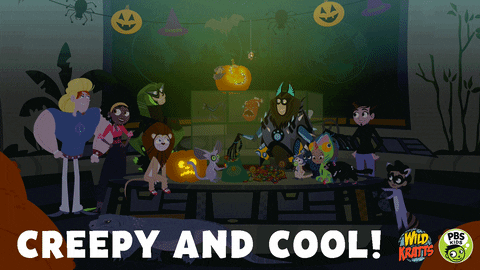 trick or treat halloween GIF by PBS KIDS