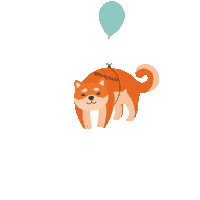 Shiba Inu Dog Sticker by perkytails