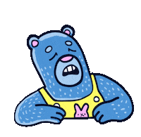 Tired Cartoon Sticker by Nick Ybarra